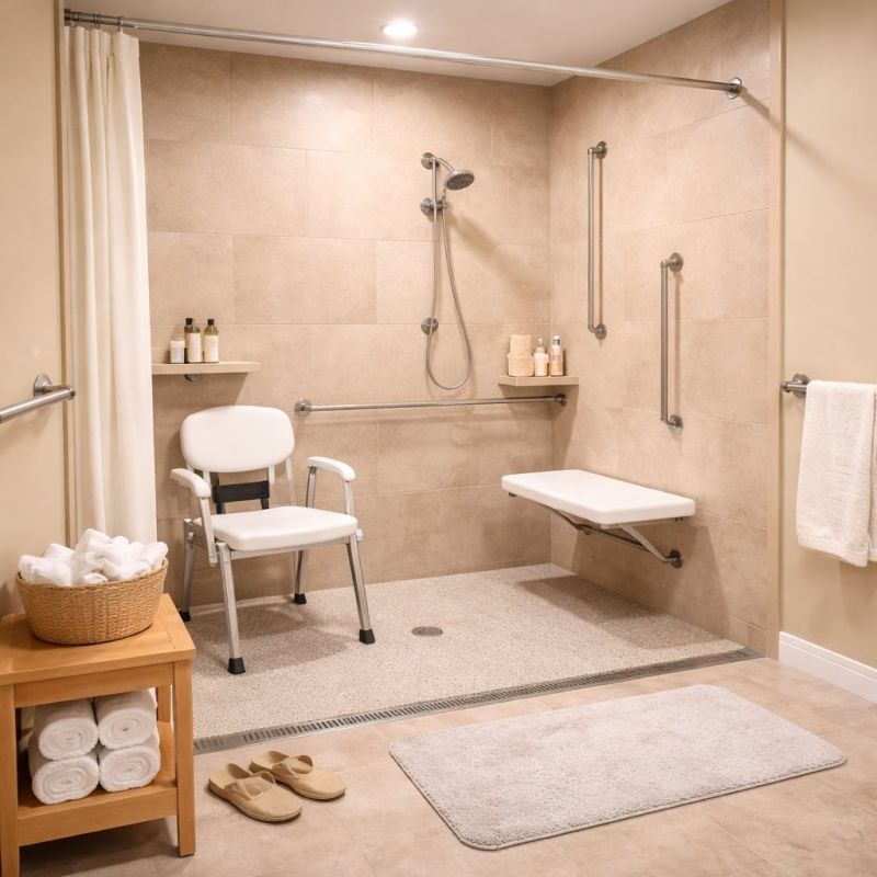 Elderly Shower Installation in Clearwater, FL