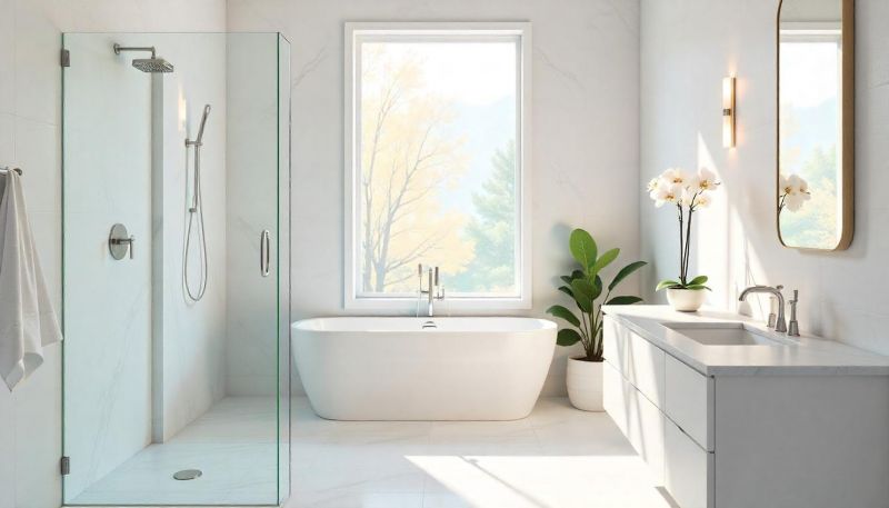 Freestanding Tub Installation in West Chester, PA