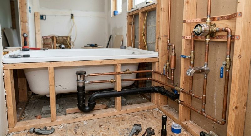 Large Bathtub Installation in West Chester, PA