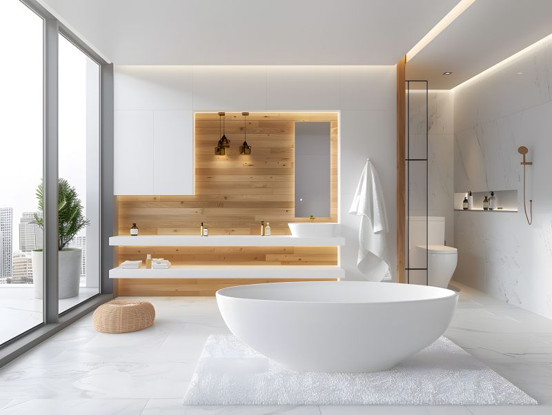 Large Bathtub Installation in Portland, ME