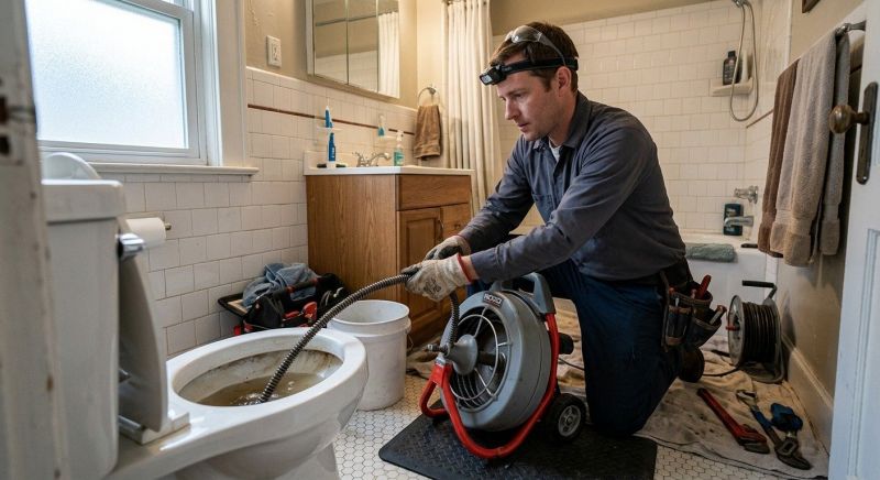 Stopped Up Drain Clearing in Denver, CO